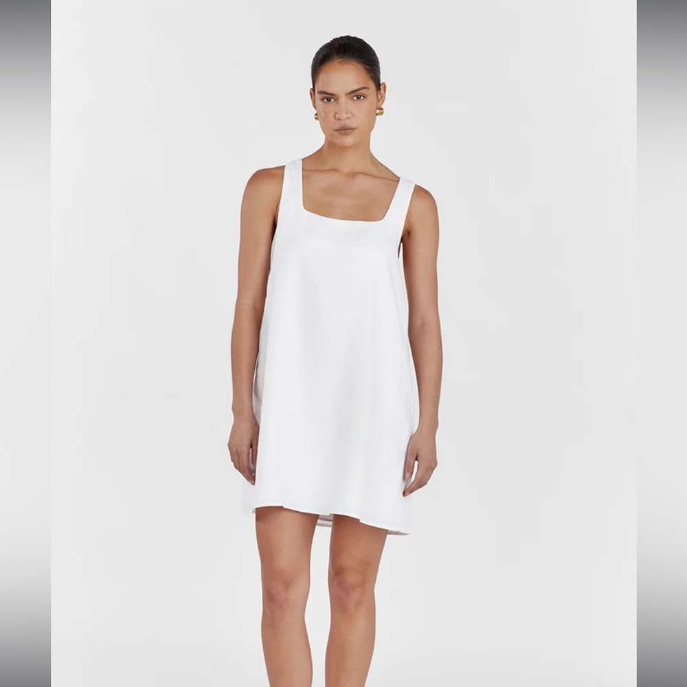 White Linen dress